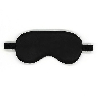100% Blackout Double-Sided Silk Sleep Eye Mask, Soft Real Silk Blindfold for Nap, Office, Business Travel, Insomnia Relief Sleeping Aid