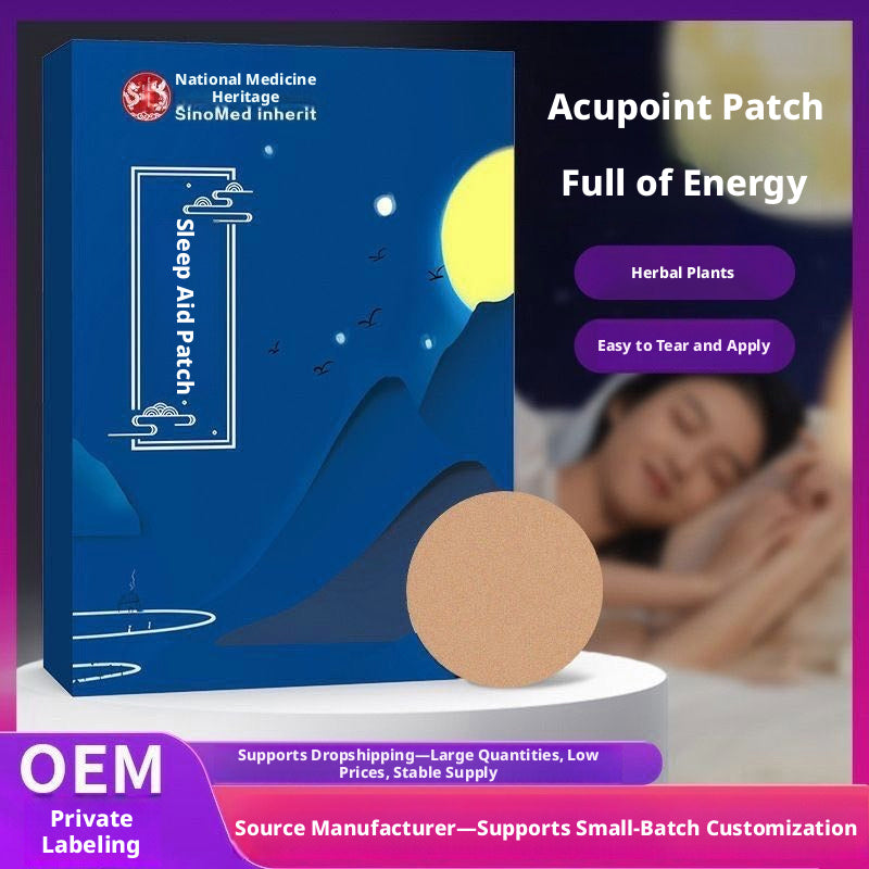 Herbal Sleep Wellness Patch, Natural Relaxing Body Patch, Supports Restful Sleep & Nighttime Calm