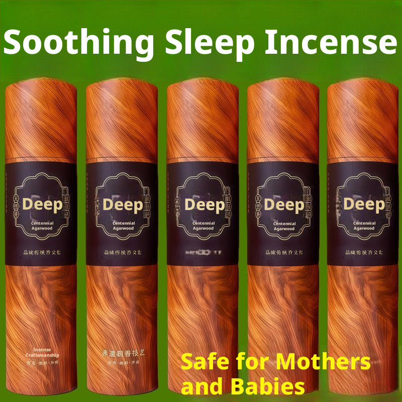 Handcrafted Natural Agarwood Incense Sticks, Gentle Long-Lasting Scent for Home Office Tea Time Relaxation
